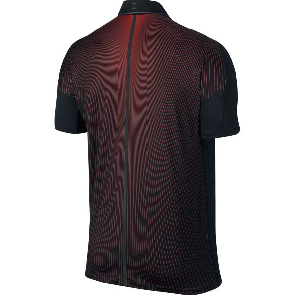 Nike Men s Black TW Velocity Max Glow Framing Polo on Sale - Image 2