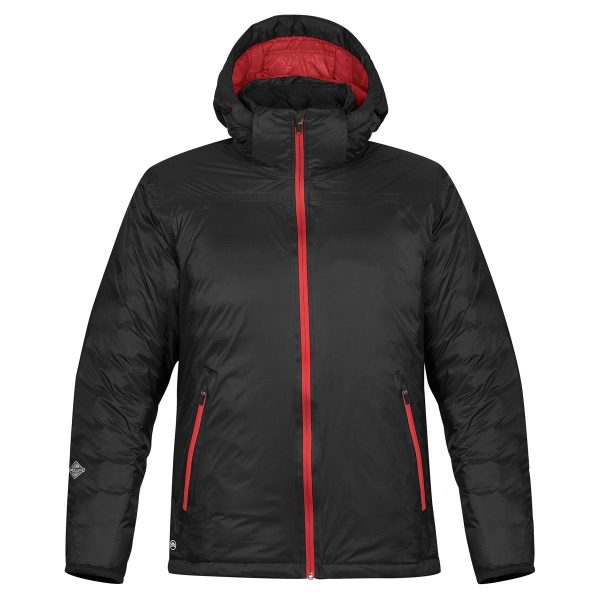 Stormtech Men s Black Bright Red Black Ice Thermal Jacket Online now